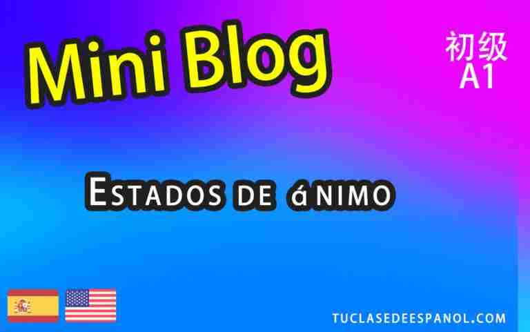 心情 Estados de ánimo