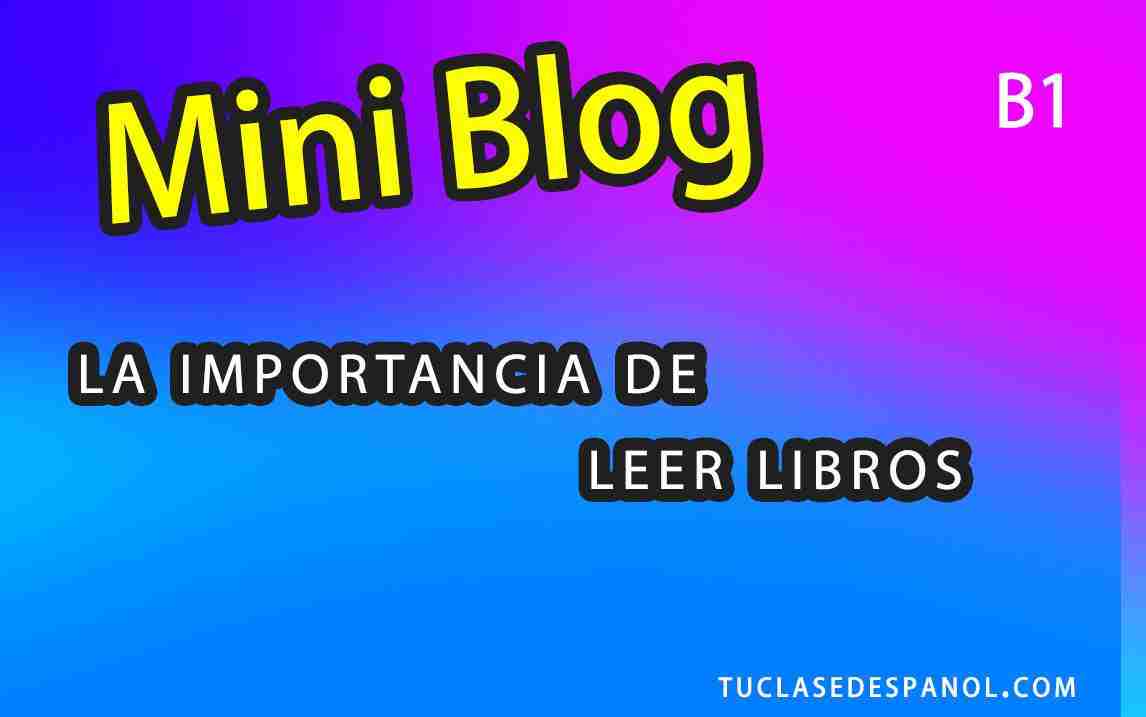 La importancia de leer libros